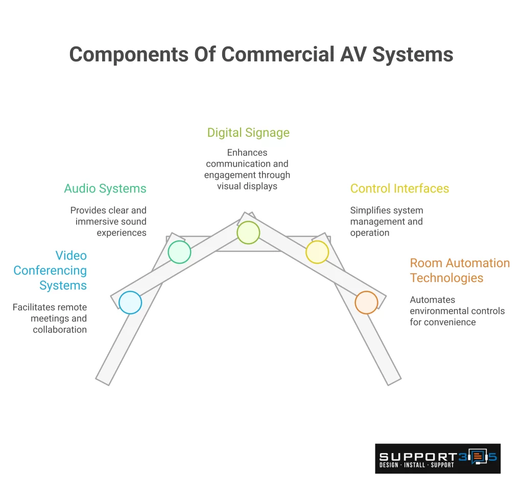 Components of Commercial AV Systems