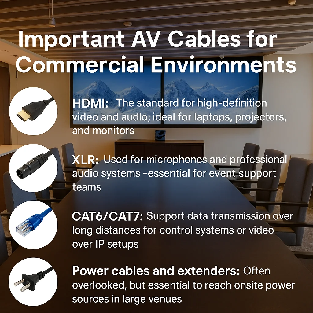 Cables and Connectors  