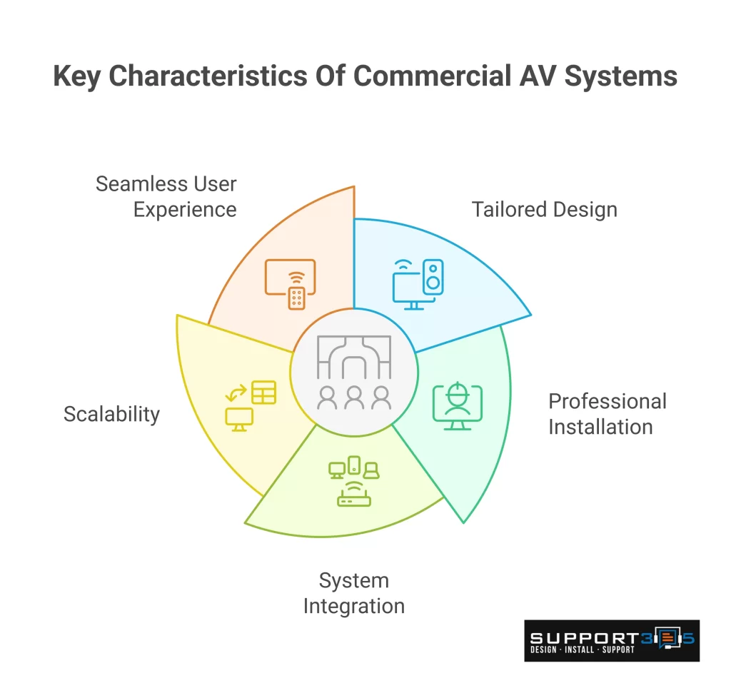Key Characteristics of Commercial AV Systems